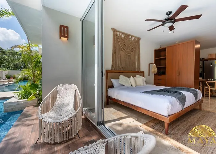 Ferienhaus Nhoa 107a Lux 2br Pool Access In Aldea Zama Tulum