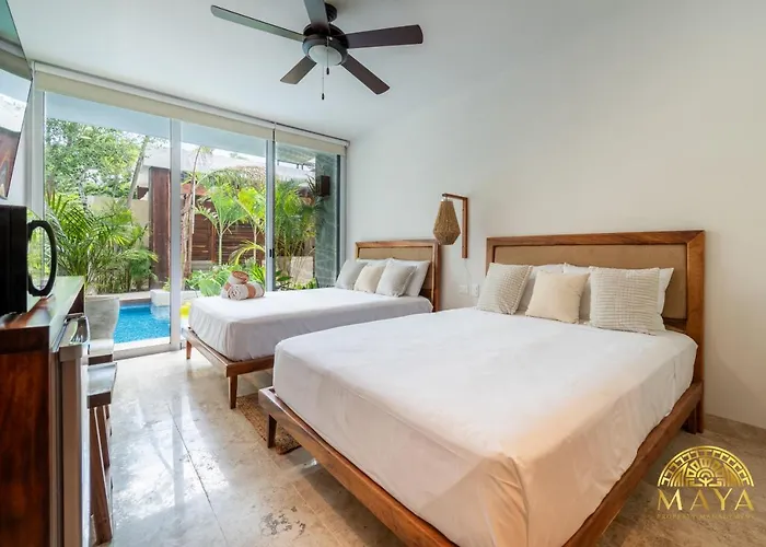 Nhoa 107a Lux 2br Pool Access In Aldea Zama Ferienhaus *