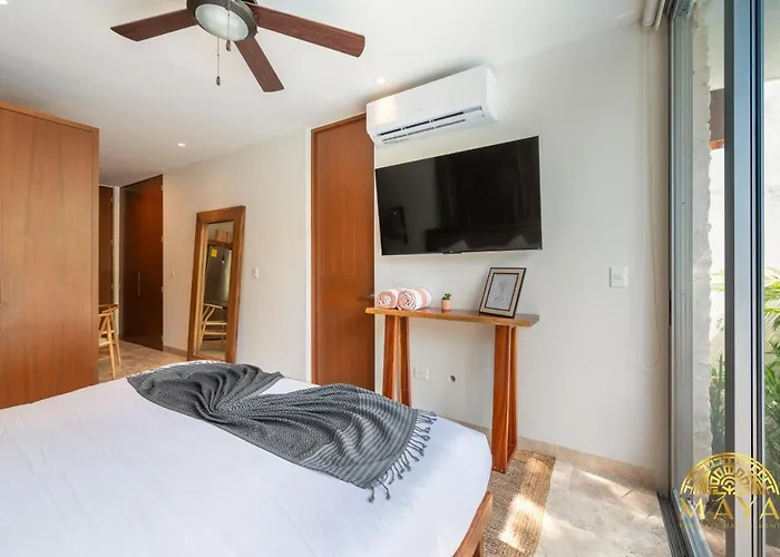 Nhoa 107a Lux 2br Pool Access In Aldea Zama * Tulum