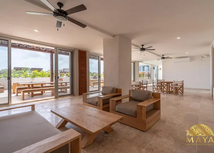 Nhoa 107a Lux 2br Pool Access In Aldea Zama Ferienhaus *