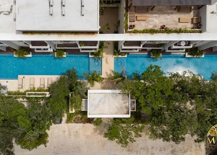 Nhoa 107a Lux 2br Pool Access In Aldea Zama * Tulum